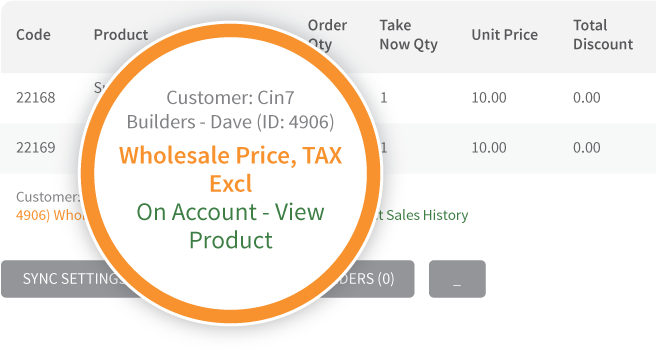 Cin7 POS allows you to have trade and retail pricing for different customer groups